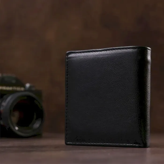 Жіночий гаманець з монетницею ST Leather 18919 Чорний