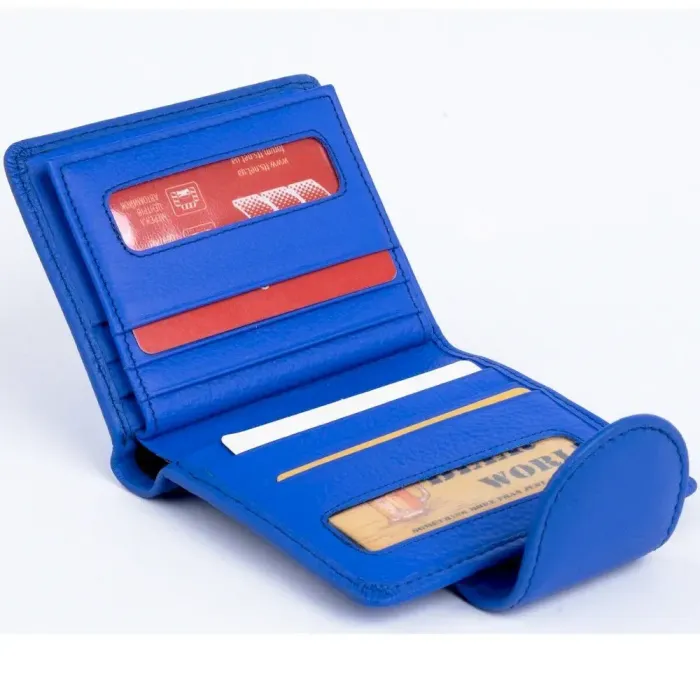 Портмоне для жінок з монетницею ST Leather 18925 Синій