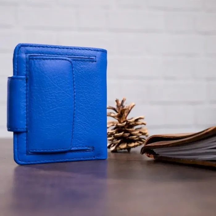 Портмоне для жінок з монетницею ST Leather 18925 Синій