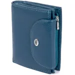 Жіноче портмоне з монетницею ST Leather 18927 Синій