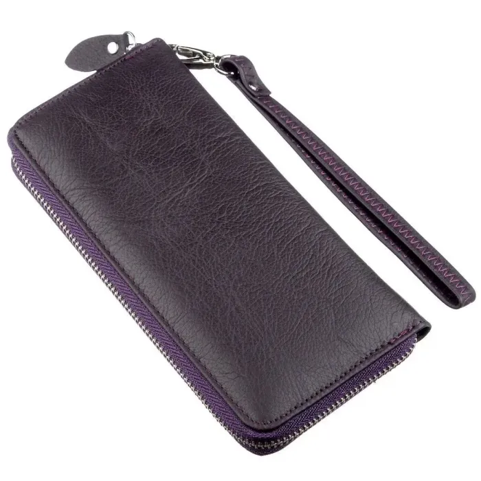 Оригінальний жіночий клатч ST Leather 18932 Фіолетовий