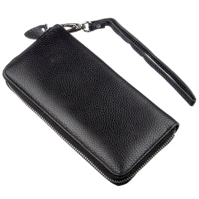 Шкіряний жіночий клатч ST Leather 18933 Чорний