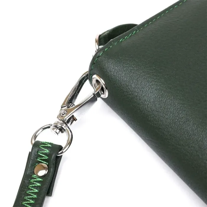 Жіночий клатч-гаманець ST Leather 18936 Зелений
