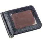 Практичний затискач для чоловіків на магніті ST Leather 18939 Синій