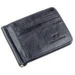 Шкіряний затискач для чоловіків ST Leather 18942 Синій