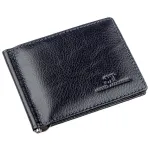 Шкіряний затискач для чоловіків на магніті ST Leather 18944 Синій