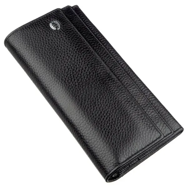 Універсальний гаманець-візитниця ST Leather 18951 Чорний