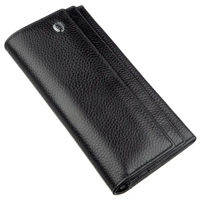 Універсальний гаманець-візитниця ST Leather 18951 Чорний