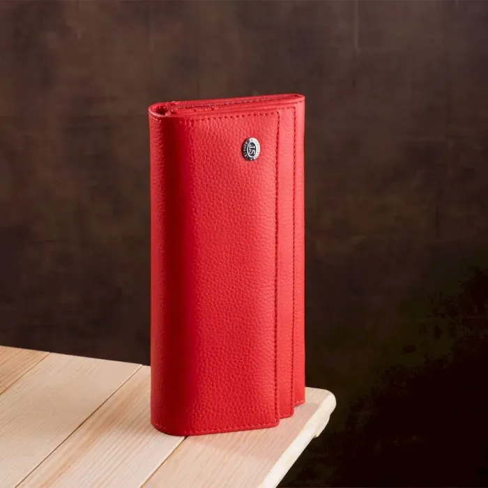 Яскравий жіночий гаманець ST Leather 18954 Червоний