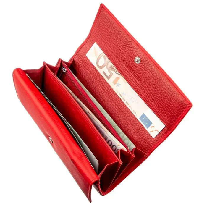 Яскравий жіночий гаманець ST Leather 18954 Червоний