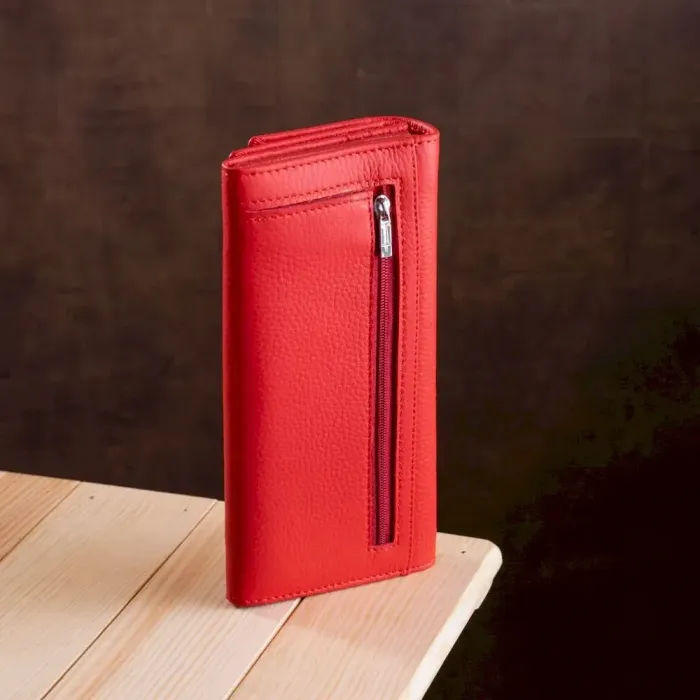 Яскравий жіночий гаманець ST Leather 18954 Червоний