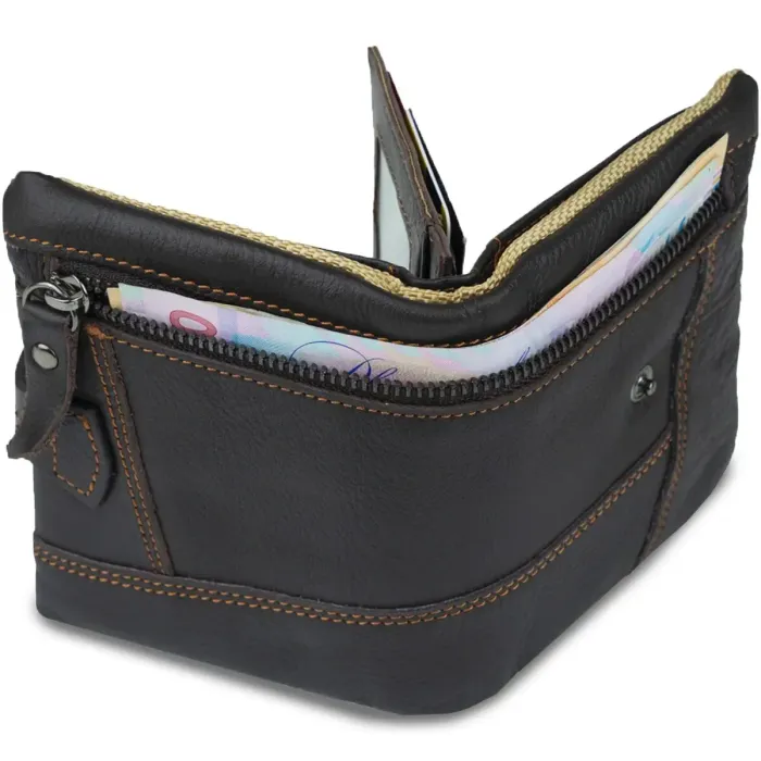 Гаманець унісекс Vintage 14686 Коричневий