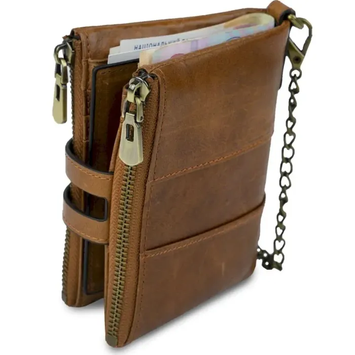 Гаманець універсальний Vintage 14681 Світло-коричневий