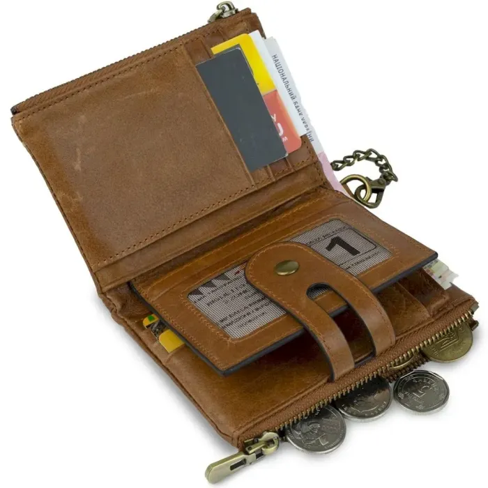 Гаманець універсальний Vintage 14681 Світло-коричневий