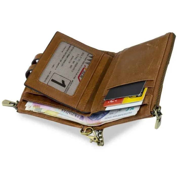 Гаманець універсальний Vintage 14681 Світло-коричневий