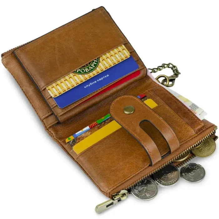 Гаманець універсальний Vintage 14681 Світло-коричневий