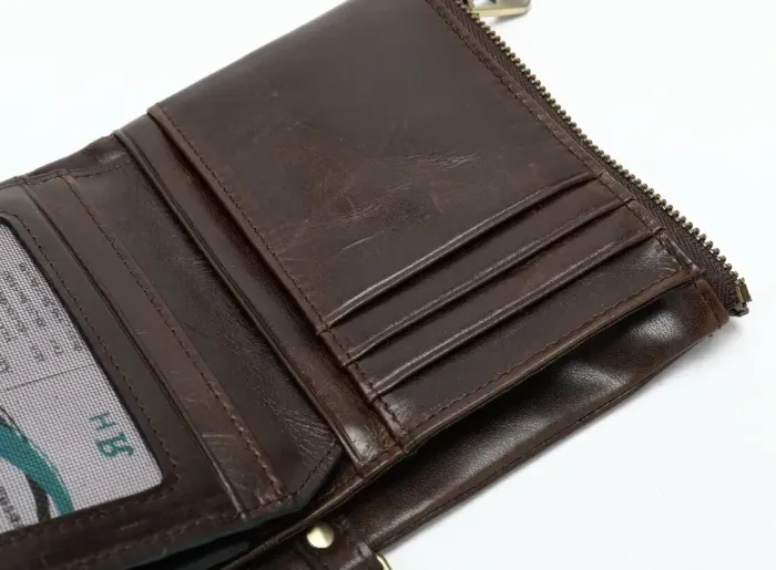 Гаманець універсальний Vintage 14682 Темно-коричневий