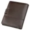 Кошелек вертикальный мужской кожаный TAILIAN 19002 Темно-коричневый