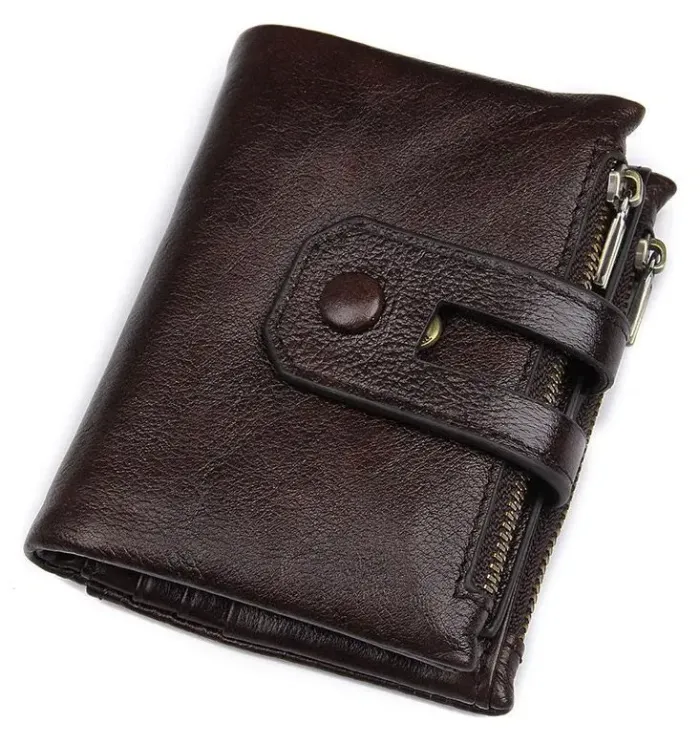 Гаманець Vintage 14602 шкіряний Коричневий