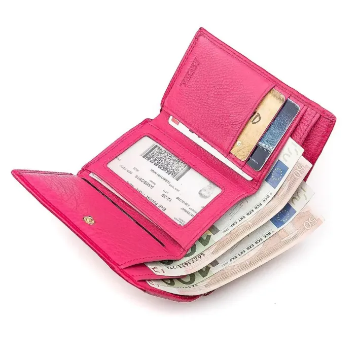 Кошелек женский Boston 18458 (S1201B) небольшой Розовый