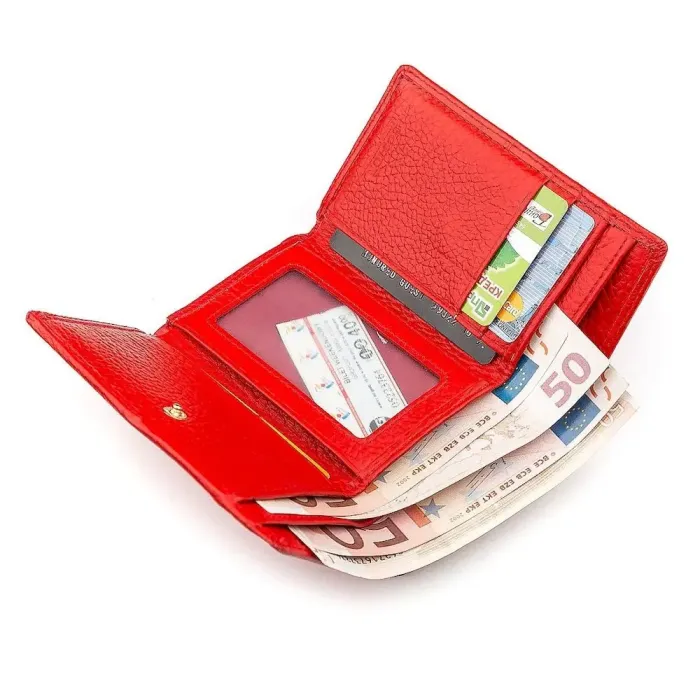 Кошелек женский Boston 18459 (S1201B) небольшой Красный