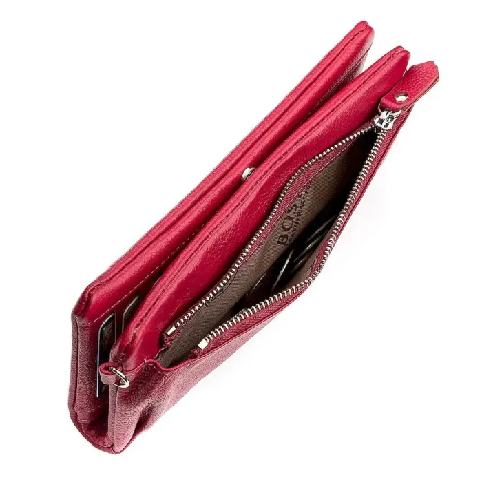 Гаманець жіночий Boston 18470 (B213) шкіра Бордовий