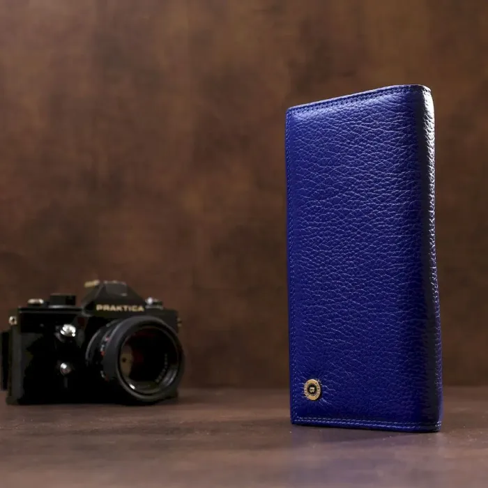 Гаманець жіночий Boston 18484 (S6001B) шкіра Синій