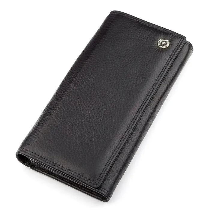 Кошелек женский Boston 18485 (S6001B) высококачественная кожа Черный