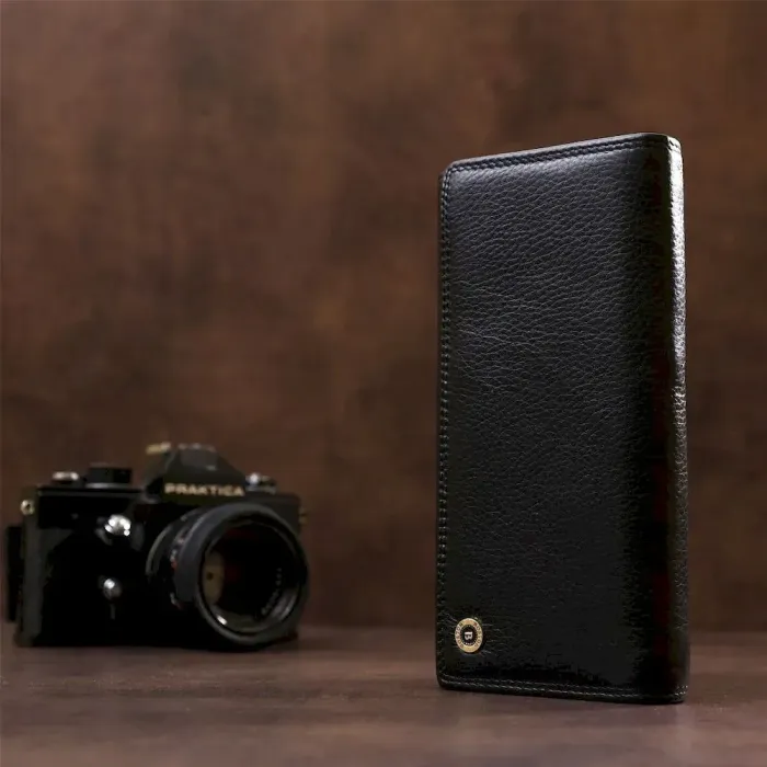 Кошелек женский Boston 18485 (S6001B) высококачественная кожа Черный