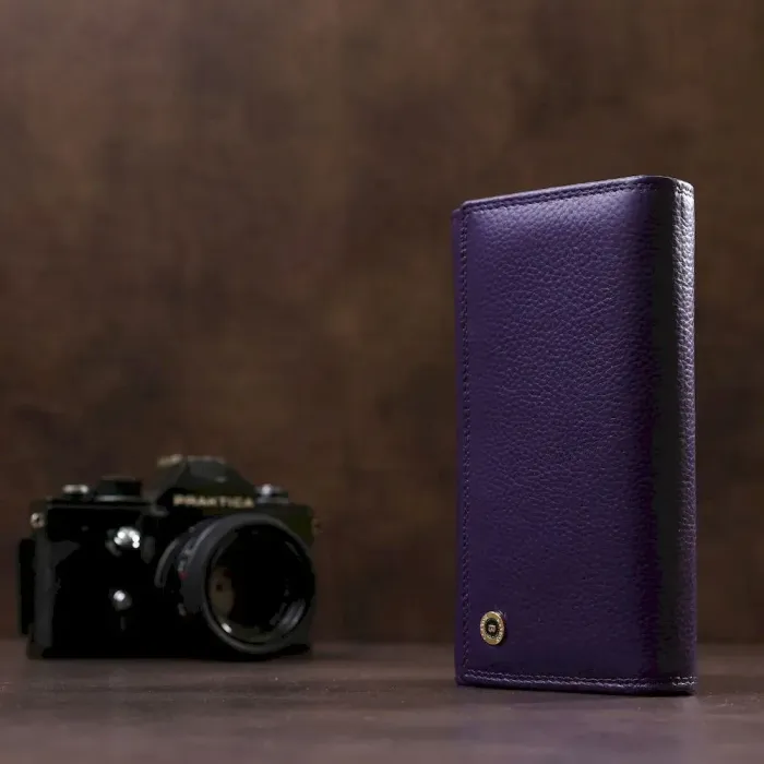 Гаманець жіночий Boston 18488 (S9001B) дуже багато відділень Фіолетовий