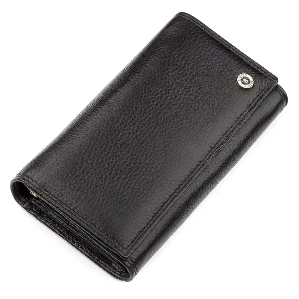 Жіночий гаманець Boston 18489 (S9001B) високоякісна шкіра Чорний