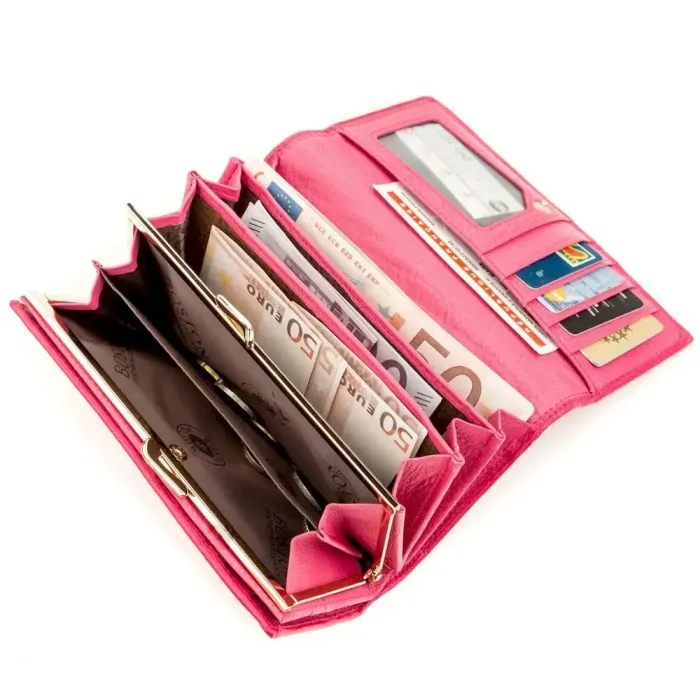 Гаманець жіночий Boston 18492 (S9001B) дуже красивий Рожевий