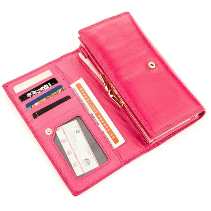Гаманець жіночий Boston 18492 (S9001B) дуже красивий Рожевий
