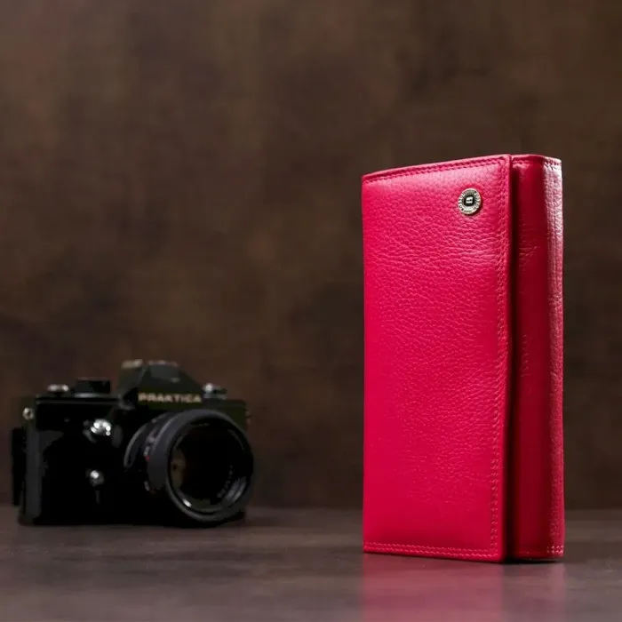 Гаманець жіночий Boston 18492 (S9001B) дуже красивий Рожевий