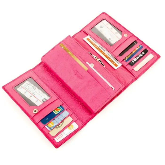 Гаманець жіночий Boston 18492 (S9001B) дуже красивий Рожевий