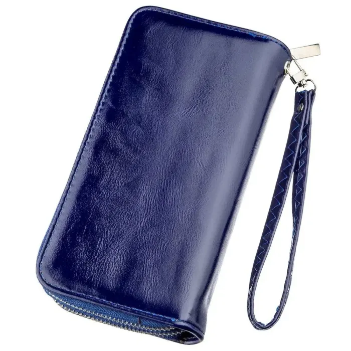 Гаманець жіночий з екошкіри KIVI 19050 Синій