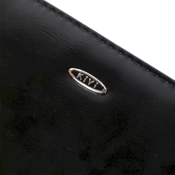 Гаманець жіночий з екошкіри KIVI 19052 Чорний