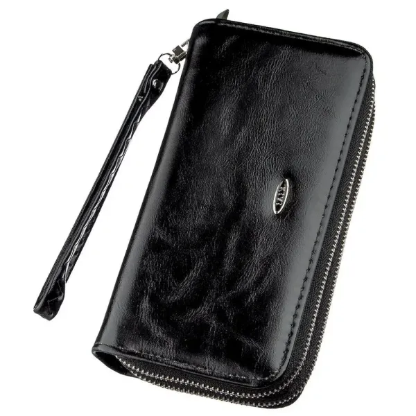 Гаманець жіночий з екошкіри KIVI 19052 Чорний