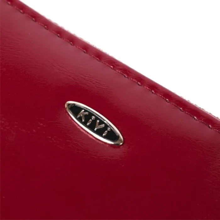 Гаманець жіночий з екошкіри KIVI 19053 Малиновий