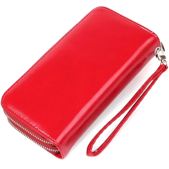 Гаманець жіночий з екошкіри KIVI 19054 Рожевий