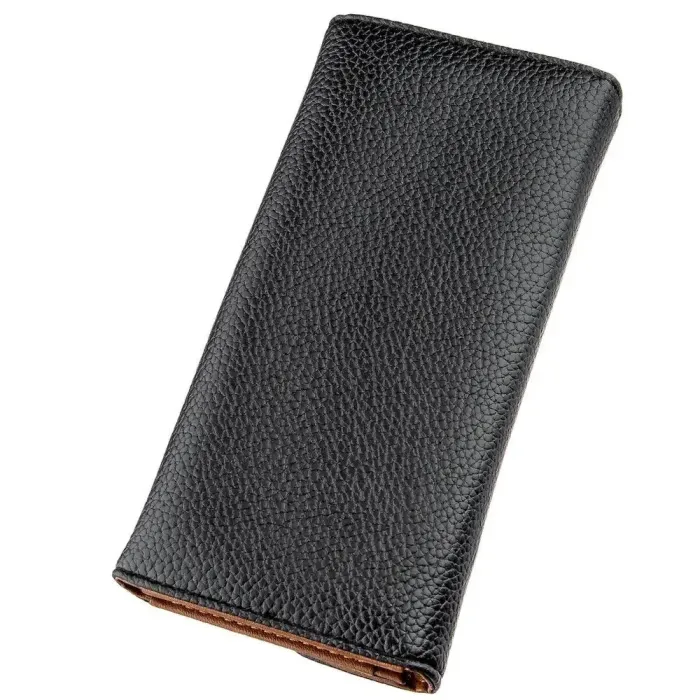 Гаманець жіночий з екошкіри флотар KIVI 19061 Чорний