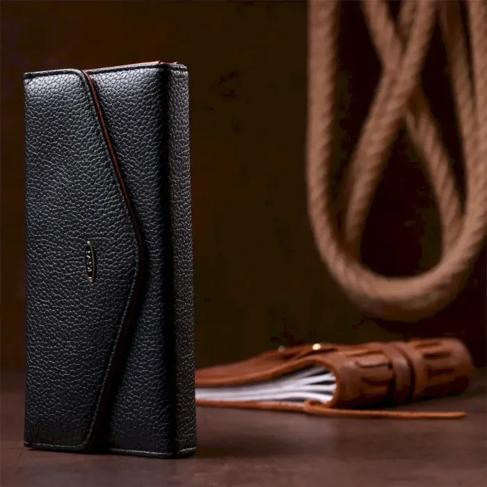 Кошелек женский из экокожи флотар KIVI 19065 Синий