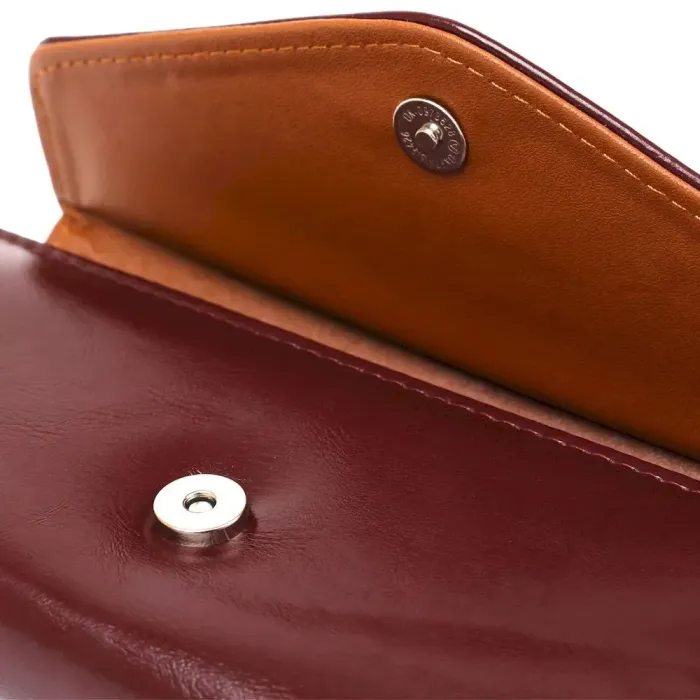 Гаманець жіночий з гладкого екошкіри KIVI 19070 Коричневий