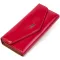 Гаманець жіночий з гладкого екошкіри KIVI 19071 Малиновий