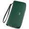 Гаманець жіночий із зернистої екошкіри KIVI 19043 Зелений