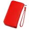 Гаманець жіночий із зернистої екошкіри KIVI 19044 Яскраво-червоний
