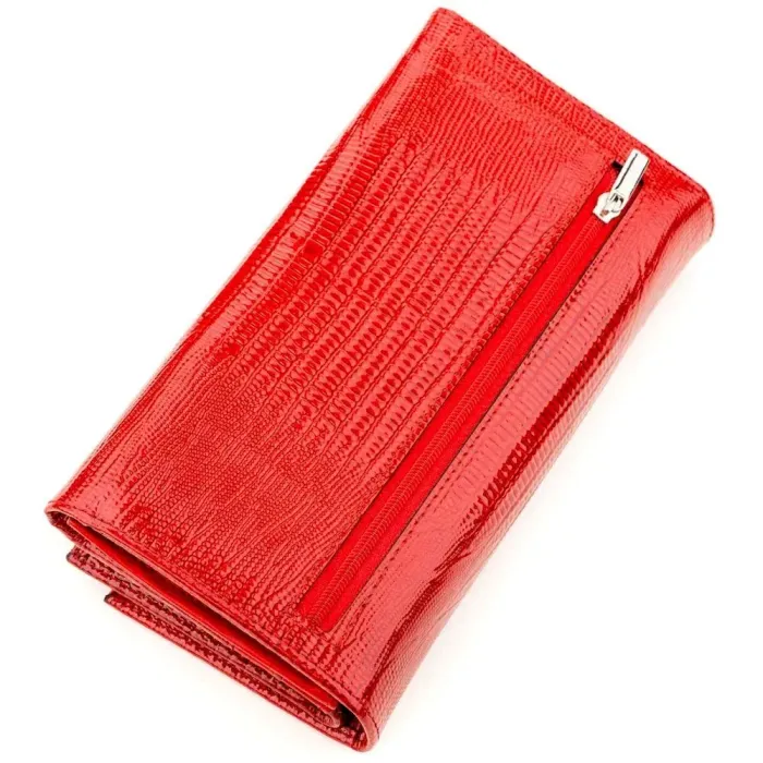 Гаманець жіночий KARYA 17234 шкіряний Червоний