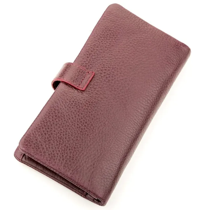 Гаманець жіночий KARYA 17236 Шкіряний Бордо