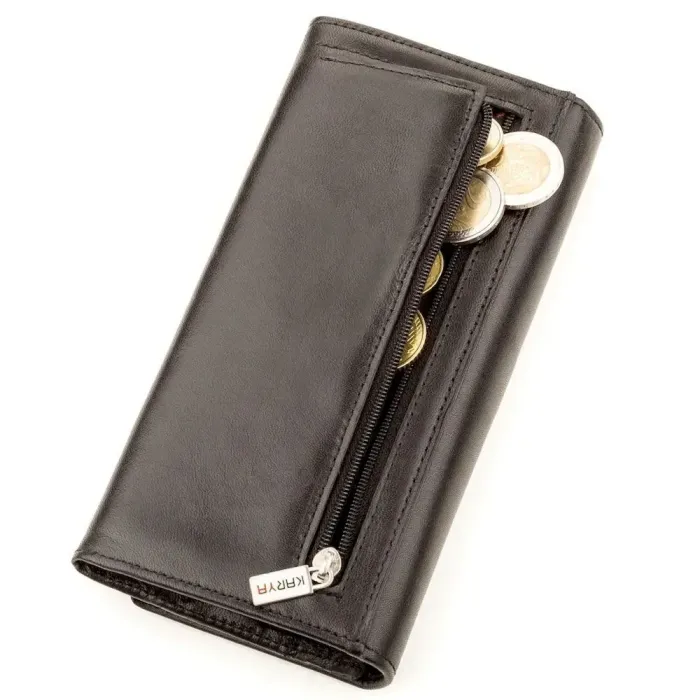 Кошелек женский KARYA 17237 кожаный Черный