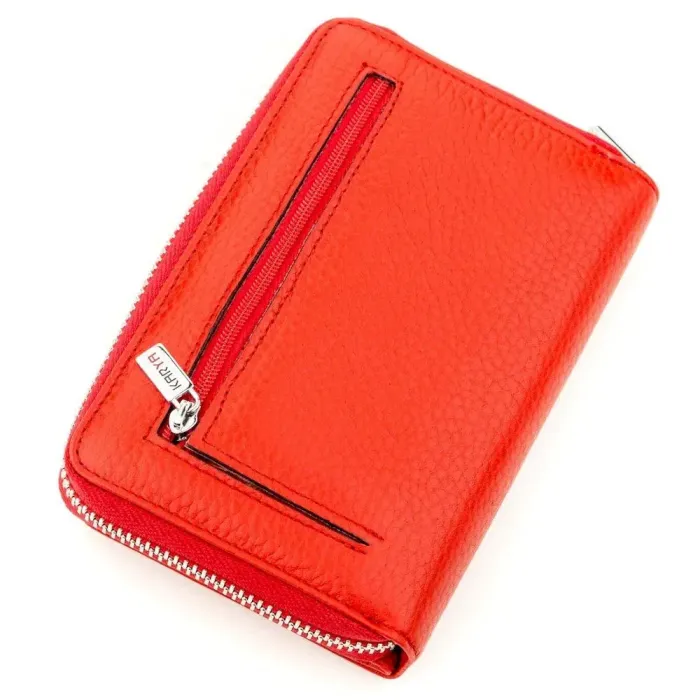Кошелек женский KARYA 17254 кожаный Красный